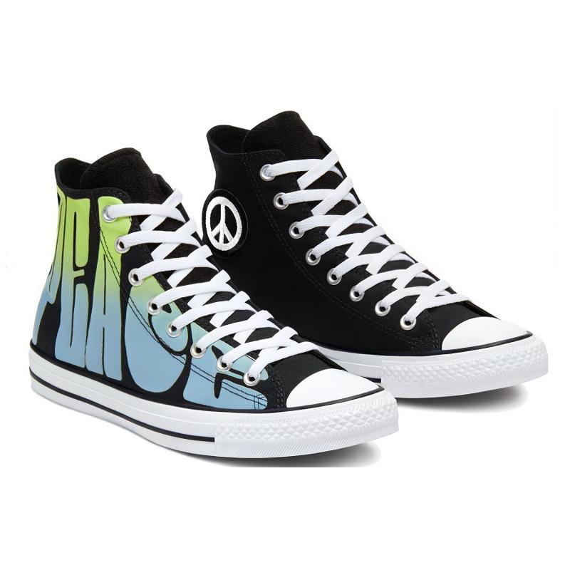 Converse Empowered Chuck Taylor All Star High Top Espadrilles Unisex Black, Green and White