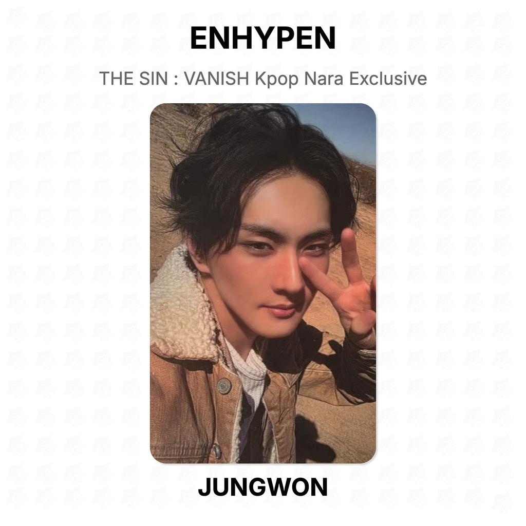 ENHYPEN THE SIN : VANISH Kpop Nara Exclusive Official Photocard