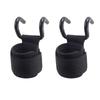 1 Pair Pull-up Weight Lifting Grip Hook Non-Slip Steel Hook Grips Strap  Strength Training