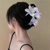 Practical Plastic Floral Hair Claw Clip Offering Stylish And Secure Grip Fashion Hair Accessory For Fashion Ladies