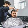 Haarschnitt Schirm Umhänge Haarschnitt Umhang Tuch Haarfärbemittel Dreidimensional Atmungsaktiv Haushalt Haarschnitt Umhang Faltbares Haarschnittwerkzeug