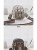 Sac à bandoulière mini mode femme 2022 en cuir souple multicouche - Petit porte-monnaie rond pour téléphone