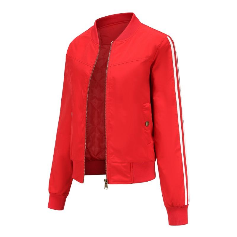 2 Short Flight Jacket Women's Spring and Autumn Padded Women's Coat Tide, Fashion Cotton-padded Bomberacket