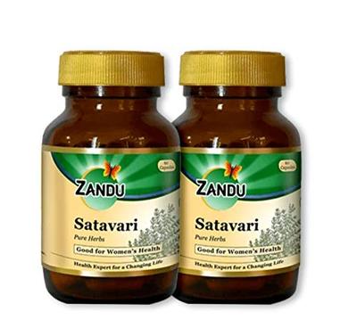Satavari Capsules With Natural Satavari Extract For Women’s Wellness Nutritional Support 60 Veg Capsules X Pack Of 2
