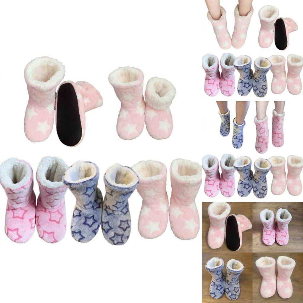 Ladies Slippers Womens Boots Flexible Lightweight Comfortable