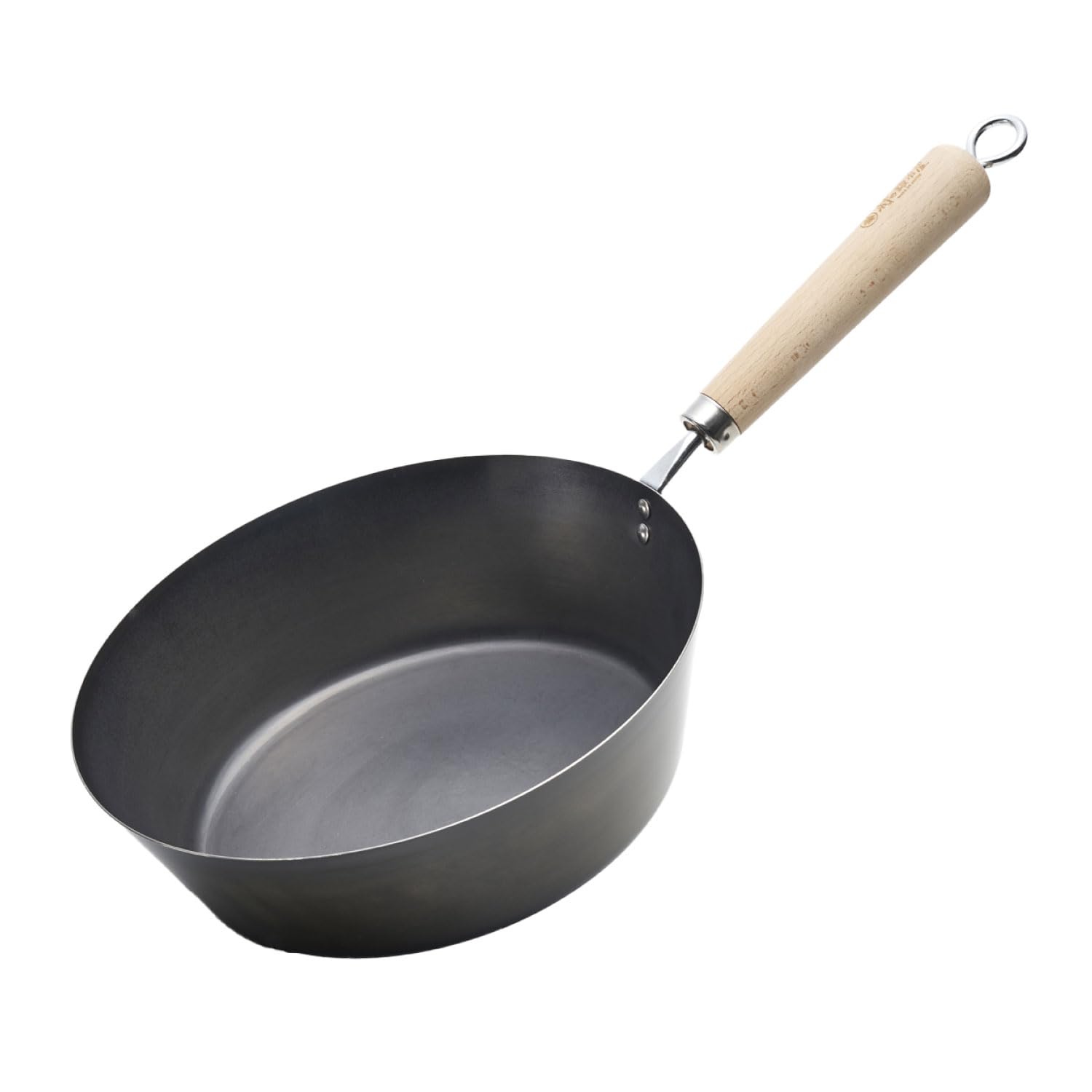 

[28cm Deep] Fepan Tsubame-Sanjo Iron Frying Pan, Gas and Induction Compatible, Unpainted Surface, Increased Iron Content, Nurture Frying Pan (Made i