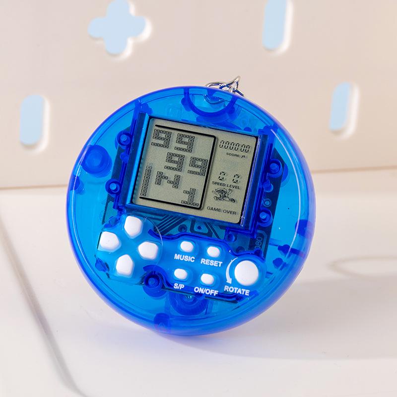 Cross-Border Russian Tetris Handheld Electronic Keychain Game Pendant