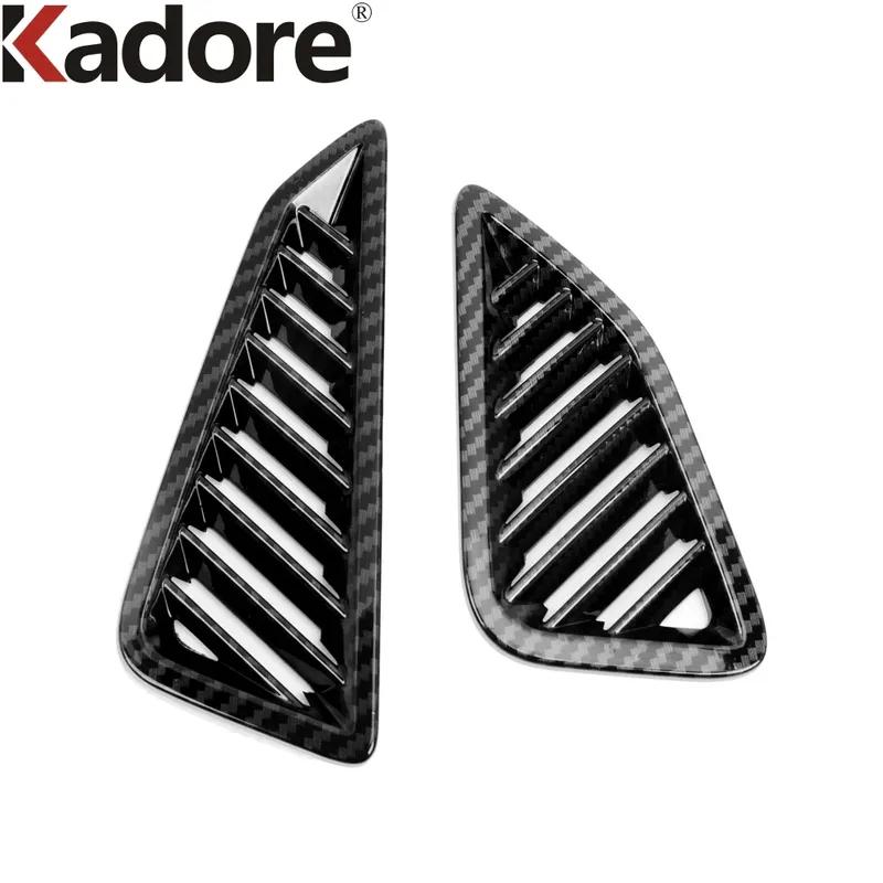 Car Front Air Condition Vent Outlet Cover Trim For Toyota Corolla E210 - 2024 2025 Carbon Fiber Interior Accessories