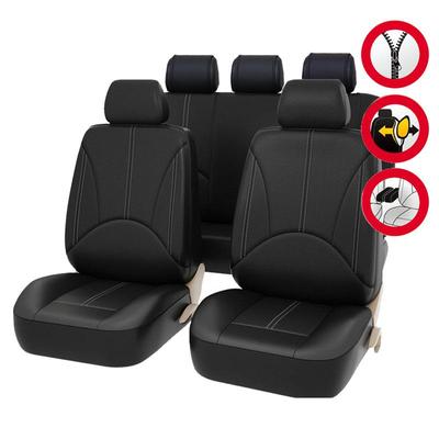 Chránič potahu autosedačky PU kůže Přední zadní sedadlo Podložka podložka podložka Opěradlo pro auto pro Toyota