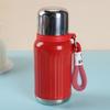 Stylish 316 Stainless Steel Insulated Mini Cup with Carrying Rope & Pop-Up Lid - Portable & Sealed for Students