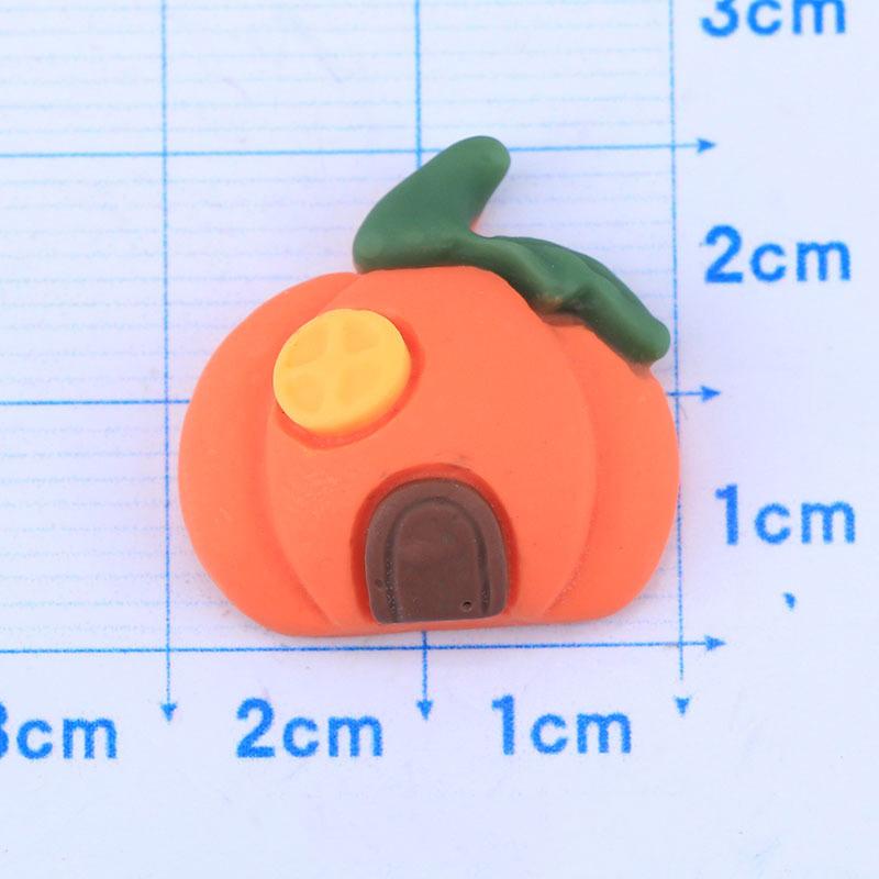 10pcs Cartoon Ghost Pumpkin Collection Flat Back Resin Halloween Party Decor DIY Scrapbooking Craft Decoration Accessories