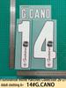 Fluminense Home Match Collection Adult Jersey Heat Transfer Number/Letter Sticker Set