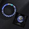 Eight Planets Bead Bracelet Men Natural Stone Universe Universe Solar Chakra Bracelet Women Men  Gifts Drop Shipping 2025