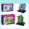 Model 4D Maestrul Celulei Animale și Vegetale Structură Microscopica Pentru Expoziție Educațională Material PVC Celulă Vegetală