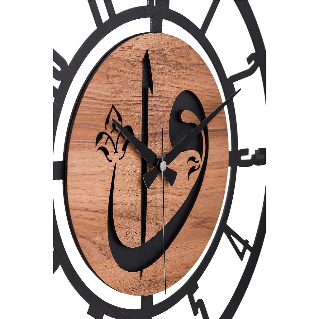 41 cm große, dekorative Wanduhr mit fließendem Sekundenmechanismus und geräuschlosem Mechanismus