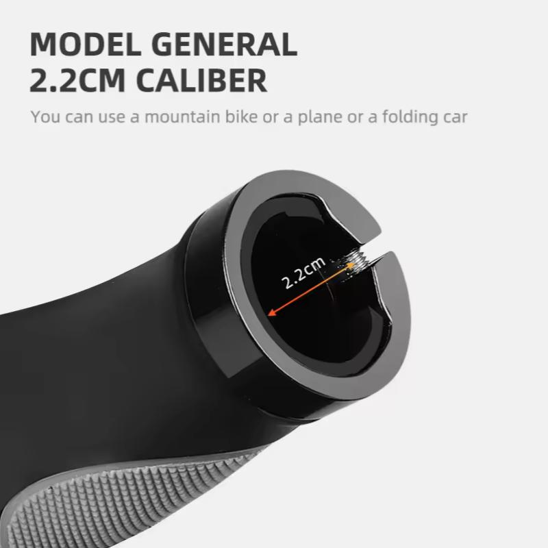 1 Pair Ergonomic Bicycle Grip Lock-on Handlebar Cover MTB Mountain Cycling Anti-slip Handle Bar End Bike Accessories