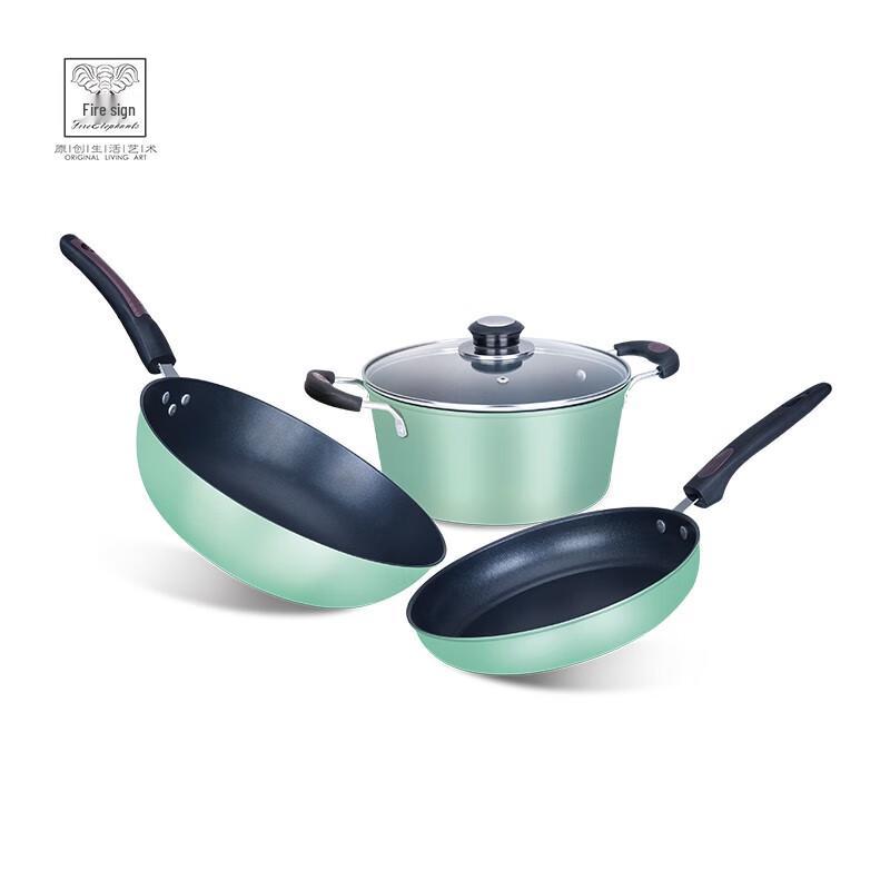Huoxiang Happy Era 3-Piece Cookware Set