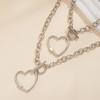 Love Star Necklace Set Women'S Necklace Exaggerated Metal Hollow Street Auction Jewelry