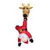Christmas Inflatable Reindeer Santa 1.8m LED Light Large Outdoor Ornament Weatherproof Figures for Patio Garden Holiday Decor