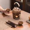 Meijin Vintage Wood-Fired Ceramic Tea Kettle Set