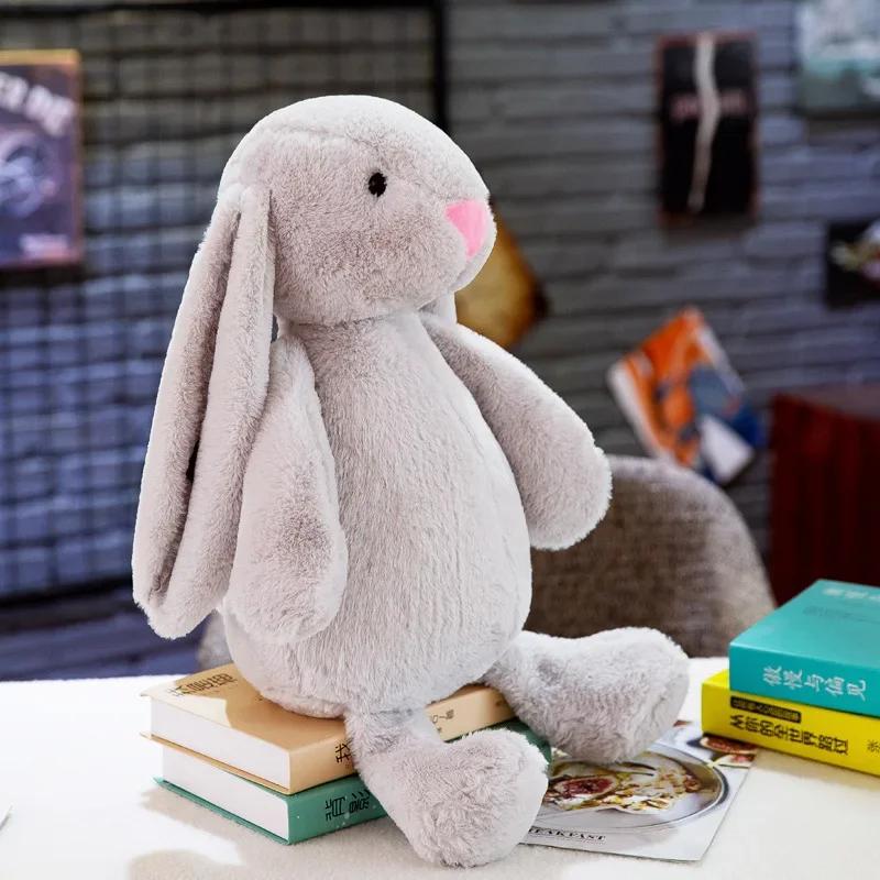 30cm Cute Plush Toy Stuffed Toy Rabbit Doll Babies Sleeping Companion Cute Plush Long Ear Rabbit Doll Children's Gift