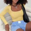 Long-sleeved Slim Vest T-shirt Women's Autumn and Winter 2025