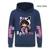 Anime APHMAU Hoodie Kids Cartoon Jumper Boys Long Sleeve Coats Baby Girls Hooded Sweatshirts Children Pullover Sweater