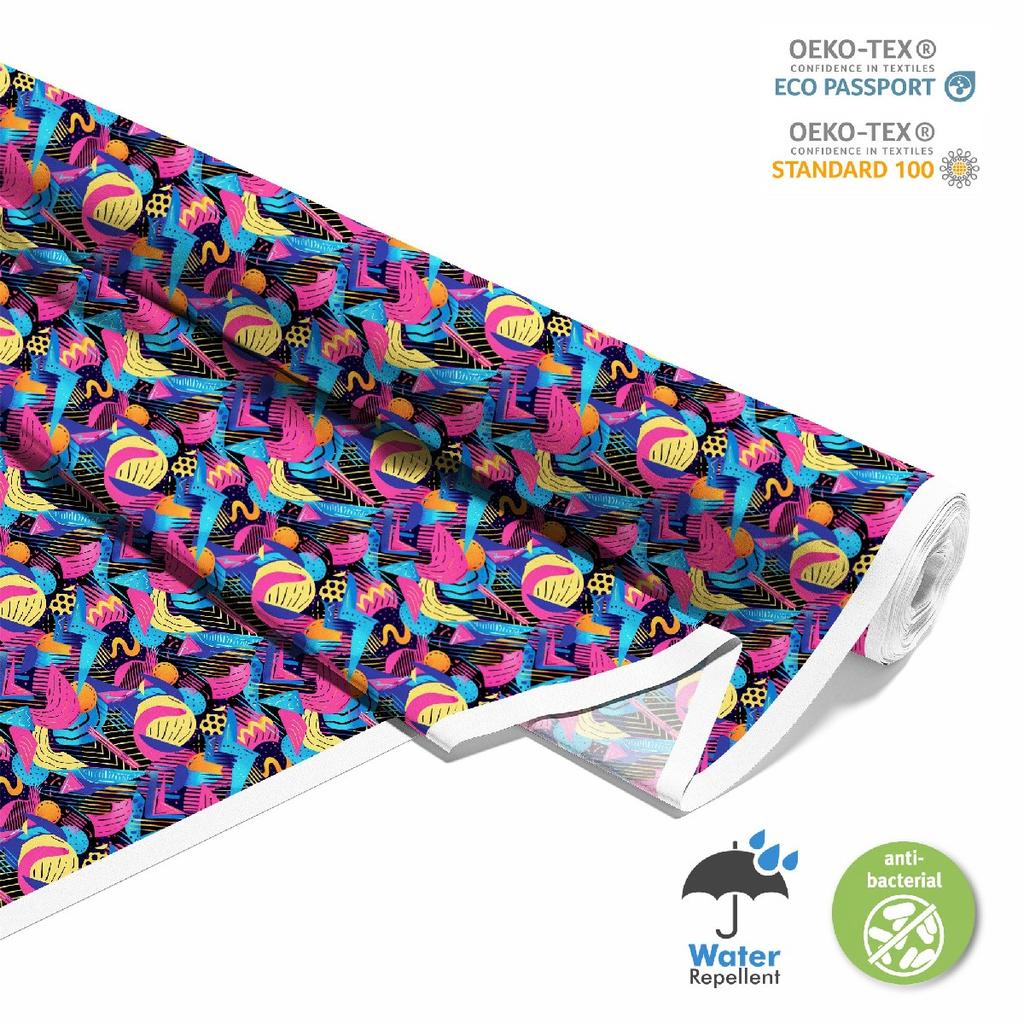 Outdoor Dekostoffe Oxford - Motiv Geometrisch I Dx3538