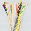 Eco-Friendly Biodegradable Mixed Color Paper Straws for Parties and Cocktails - Free Shipping