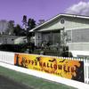 250cm/8.2Ft Happy Halloween Indoor Outdoor Yard Hanging Decor Halloween Banner Flag Banner Halloween Decorations Pull Flag