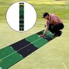 Golf Putting Matte Geschenk für Golfer Golfzubehör Leicht Tragbar Verbesserung der Putting-Genauigkeit Trainingshilfe für Park Rasen Haus