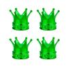 Metal Finish Tire Valves Cap Scratch Proof Resistant to Harsh Environments Outdoor Driving Ready Water Resistant 4 Pack