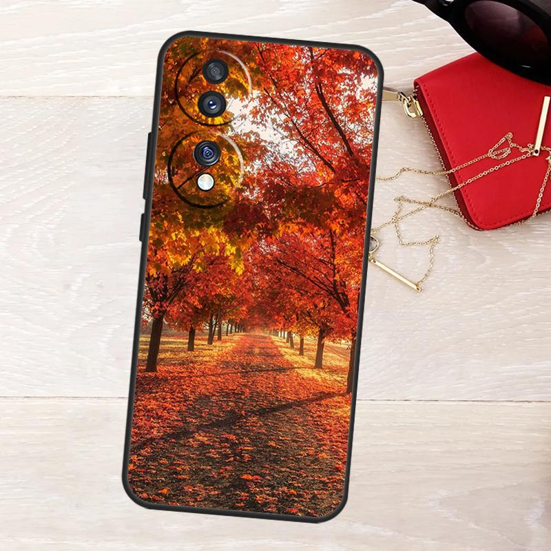 Autumn Leaves Case For Honor Magic 8 7 5 6 Pro X9a X9b X9c X9d X8c X8b Win RT 50 70 90 200 400 Lite Cover