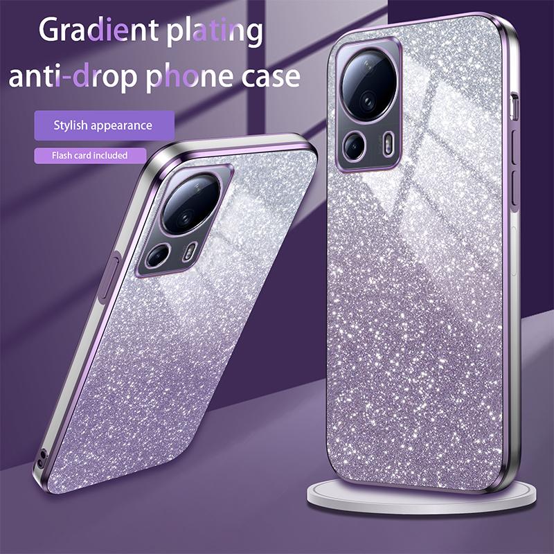 Luxury Electroplated Bling Glitter Soft Phone Case For Xiaomi 11 Lite 11T 12Pro 12 Lite 12T 13 Pro 14 Pro CIVI 2 Back Cover Capa