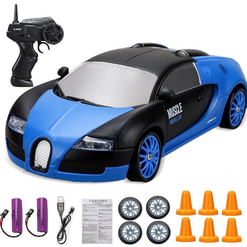 ABBL1 Remote Control 2.4G High Speed Drift Rc Car 4WD AE86 Model GTR Vehicle Car RC Toy Racing Cars Toy for Children Birthday Gift