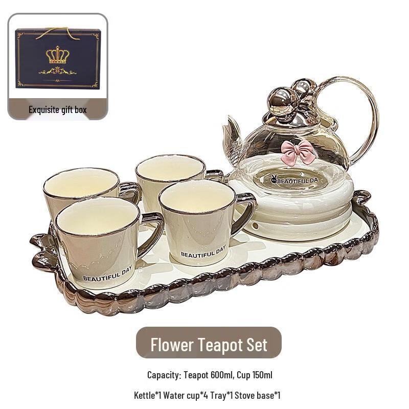 Qianxing Ceramic Tea and Drinkware Gift Set