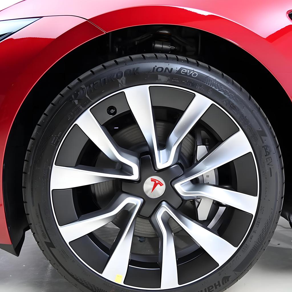AKW1 4pcs 56mm Car Wheel Hub Caps Emblem Hubcap Badge Stickers For Tesla Model 3 Model Y Model S Model X WYE Auto Styling Accessories