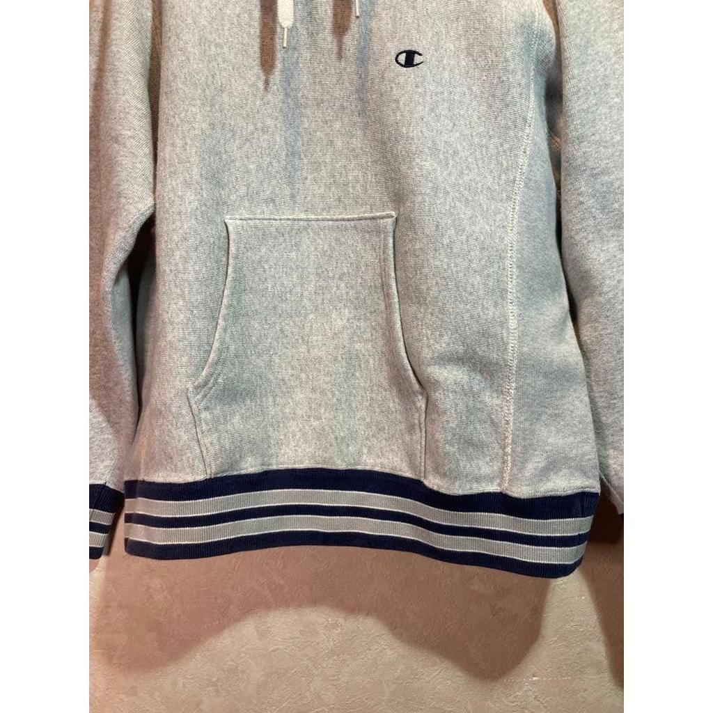 Used Champion reverse weave hoodie with blue tag