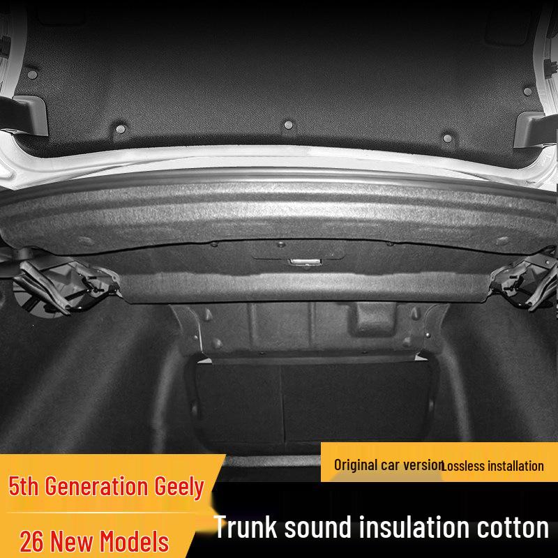 

Sound Insulation Cotton for 26 New 5th Gen Emgrand Trunk Rear