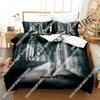Fashion Dark Lost Souls Ghost Bedding Set Single Twin Full Queen King Size Bed Set Kids Bedroom Duvetcover Sets Bed Sheet Set