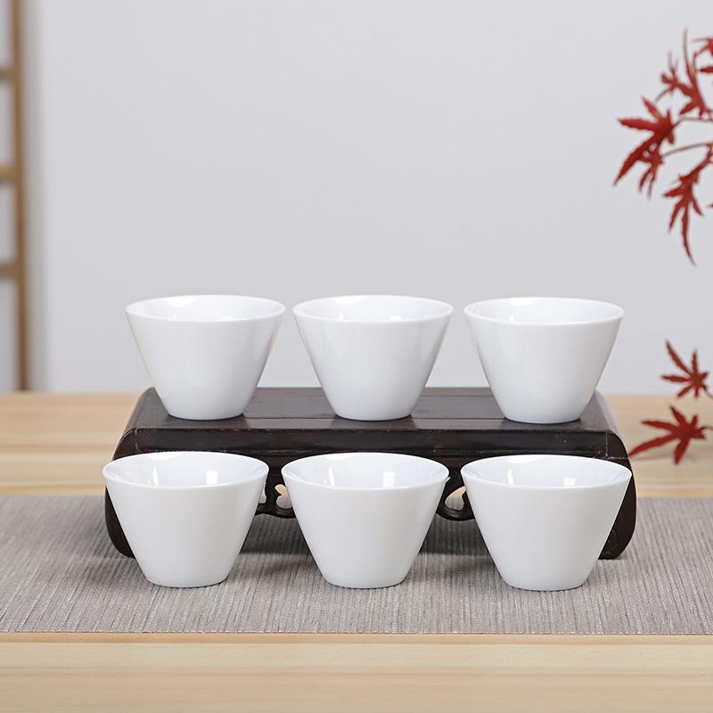 6ks čínský modrobílý porcelánový keramický čajový set Ručně malovaný šálek na čaj Šálky na kávu Šálky na víno Nádobí na pití