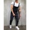 Men'S Jeans New Style Men'S Denim Suspenders With Holes