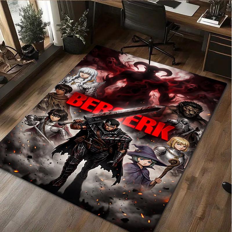 Furioso: Tappeto per la casa con avventura Dark Fantasy Tappeto Decorativo per Ufficio per Soggiorno Camera da Letto Zerbino Tappeto per Pavimento Tappeto per Area Sedia da Computer