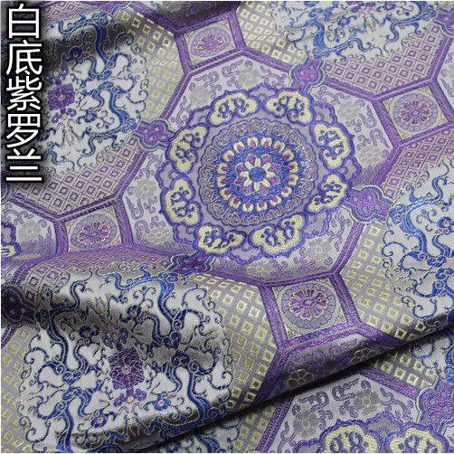 Thick Chinese Brocade Fabric With Dragon Pattern Material For Sewing 100% Polyester DIY Gift Box Sewing Packaging Cloth