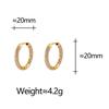 Elegant Geometric Zircon Round Earrings for Women - Luxurious, Exquisite, and Stylish Ear Ornaments