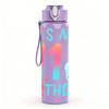 1PC It Is My 11th Birthday Color Print 750ml Color Plastic Sports Water Bottle Leakproof Flip Straw Lid Suitable for Sports Office Home Use