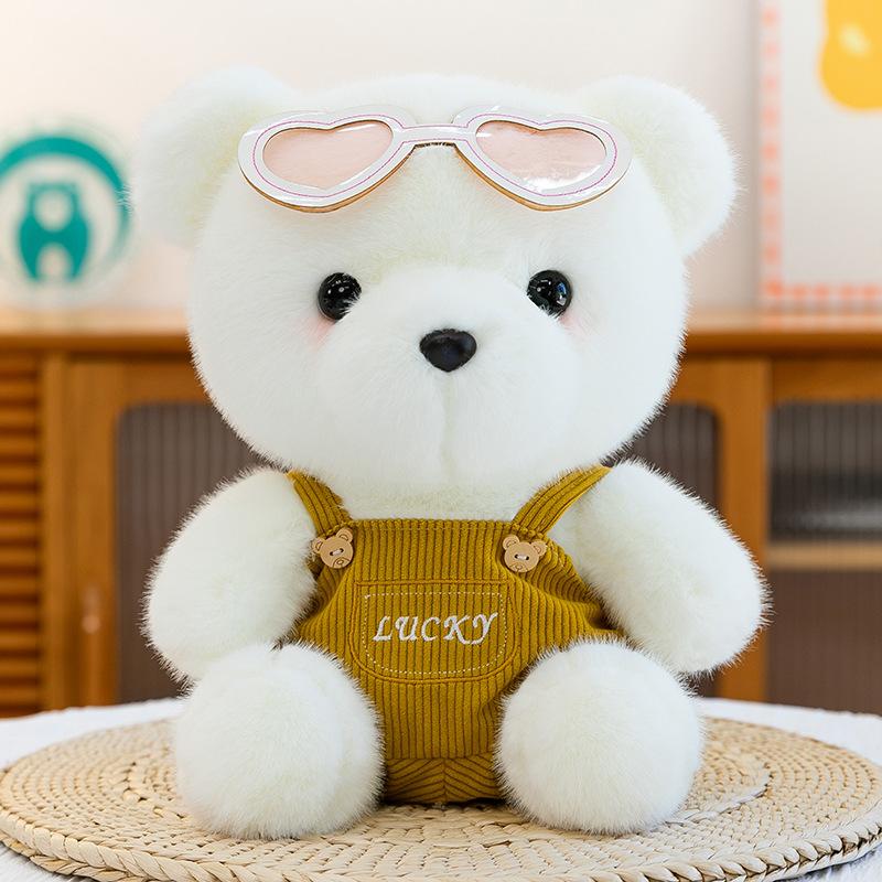 New Doll Clothing Teddy Bear Doll Plush Teddy Bear Doll Rag Doll Girl Cartoon Doll 30cm (0.35kg)