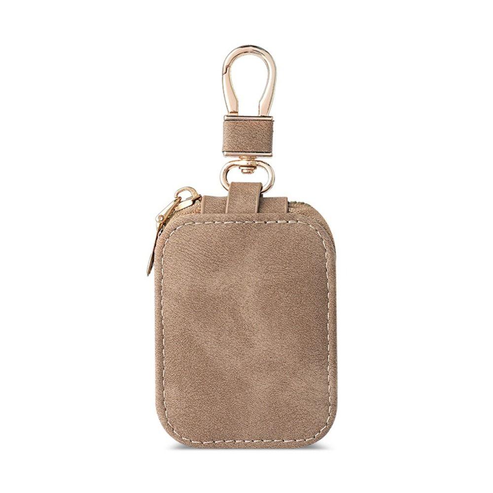 Anti-Verlust Leder Kopfhörerhülle Stoßfeste Kopfhörer Aufbewahrungstasche Kopfhörerzubehör