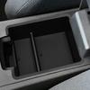 For Renault Dacia Duster 2025 2026 Car Armrest Storage Box ABS Center Console Tray Tidying Organizer Auto Interior Accessories