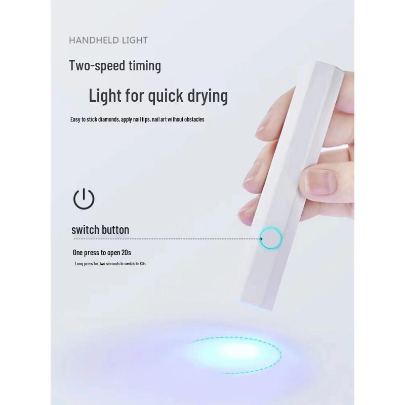 Portable Rechargeable Mini UV Nail Lamp